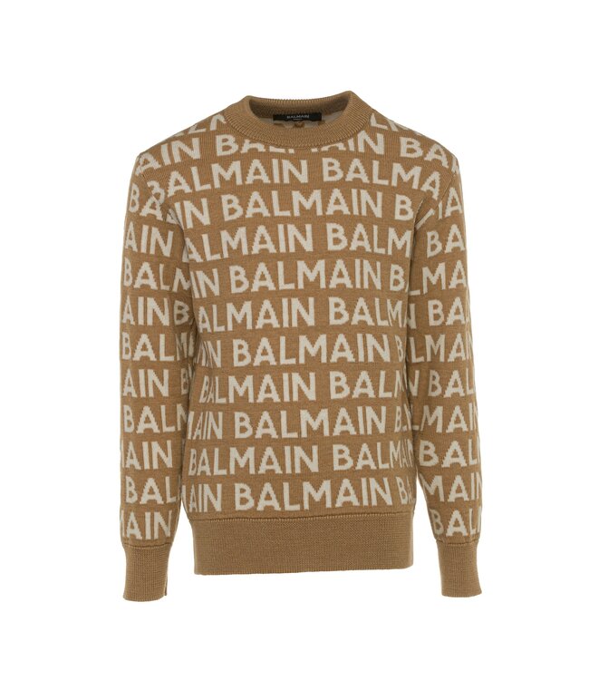 Balmain Balmain Jumper Biscotto Avorio BT9P20