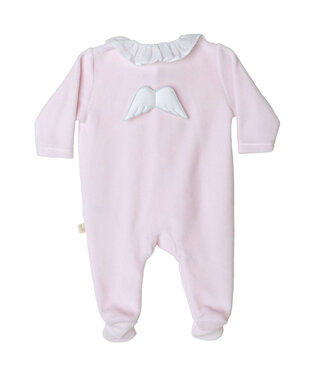 Baby Gi Baby Gi Frilly Angel Babygrow Pink