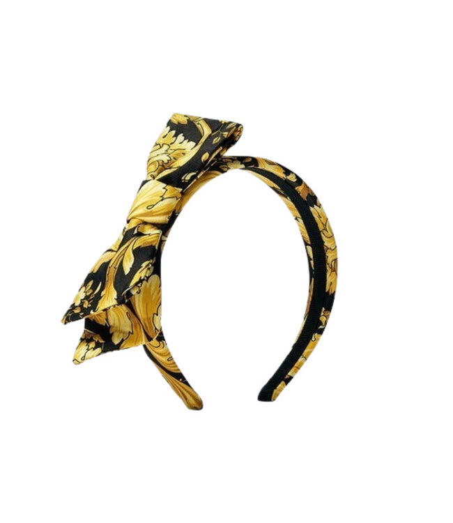 Versace Versace Hair Accessories Baroque Black Gold