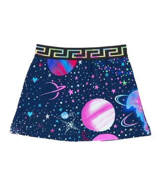 Versace Versace Skirt Medusa Galaxy Black Multicolor