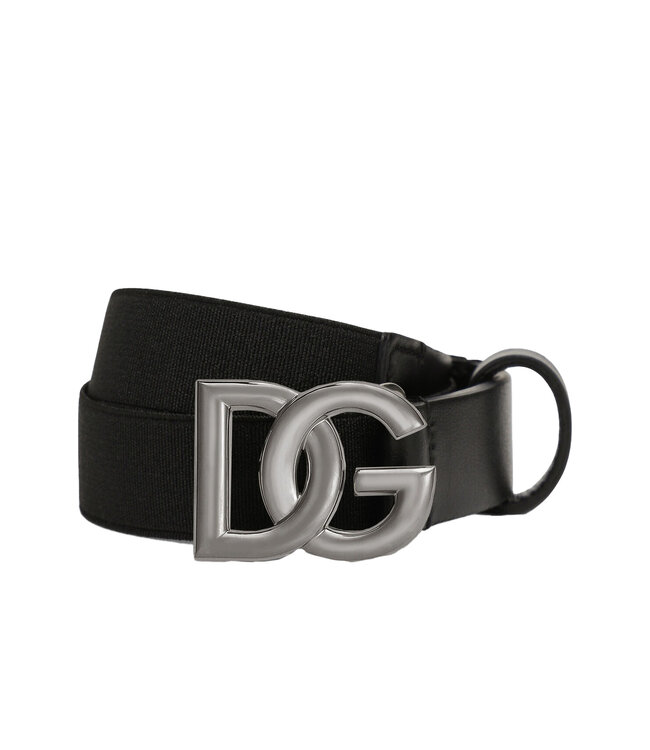 Dolce & Gabbana Dolce & Gabbana Logo Belt Black 80999