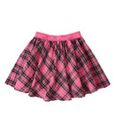 Off White Off White Bookish Logo Band Check Skirt Fuchsia OGCC019F23FAB0013232