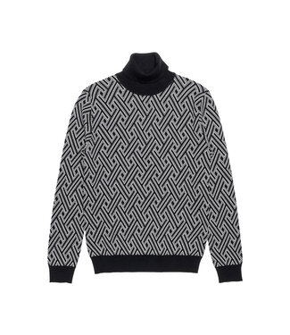 Antony Morato Antony Morato Knitted Sweater Black MKSW01252_YA100064
