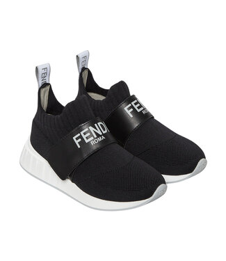 Fendi Fendi Sneaker Unisex Magl Ser Nero JMR457_AOLE_F1OS5