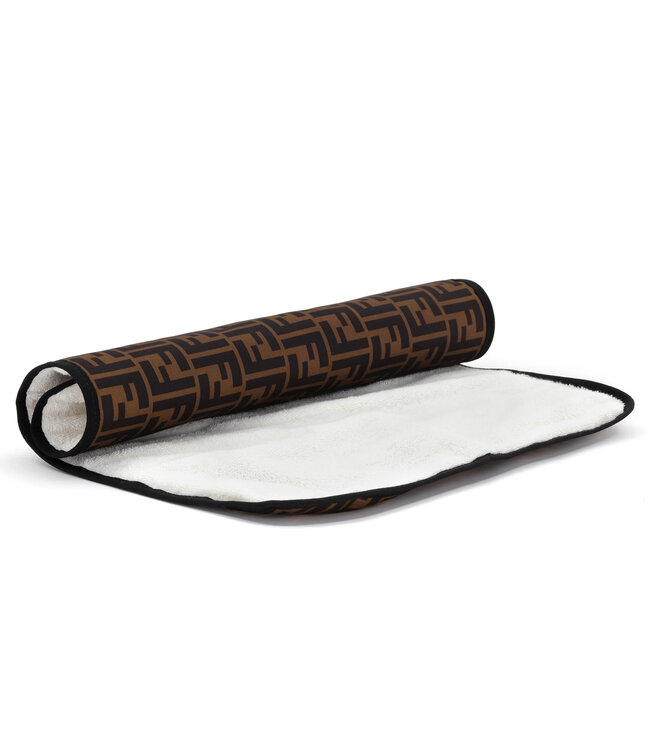 Fendi Fendi Borsa Pann Nylon Econyl Nero Palladio 7VB014_AI9U_F05U0