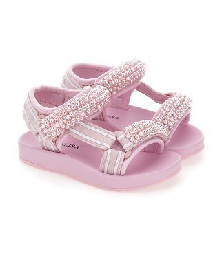 Monnalisa Monnalisa Tecno Sandal C/Perle Tecn Rosa Fairytale 8CC000_3730_0090