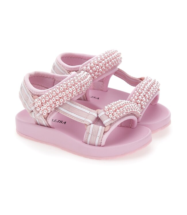 Monnalisa Monnalisa Tecno Sandal C/Perle Tecn Rosa Fairytale 8CC000_3730_0090