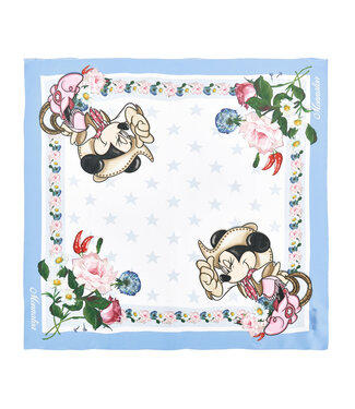 Monnalisa Monnalisa Foulard Rose E Stelle Ras Bianco+Rosafairytale 19C001_3104_9990