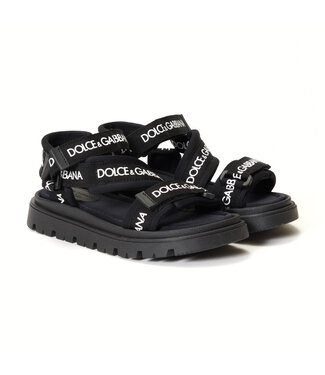 Dolce & Gabbana Dolce & Gabbana Sandals Black White Black Sicily