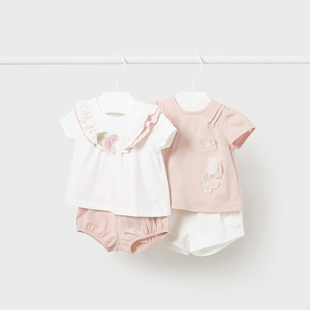 MAYORAL KNIT OVERALL SET - FOG