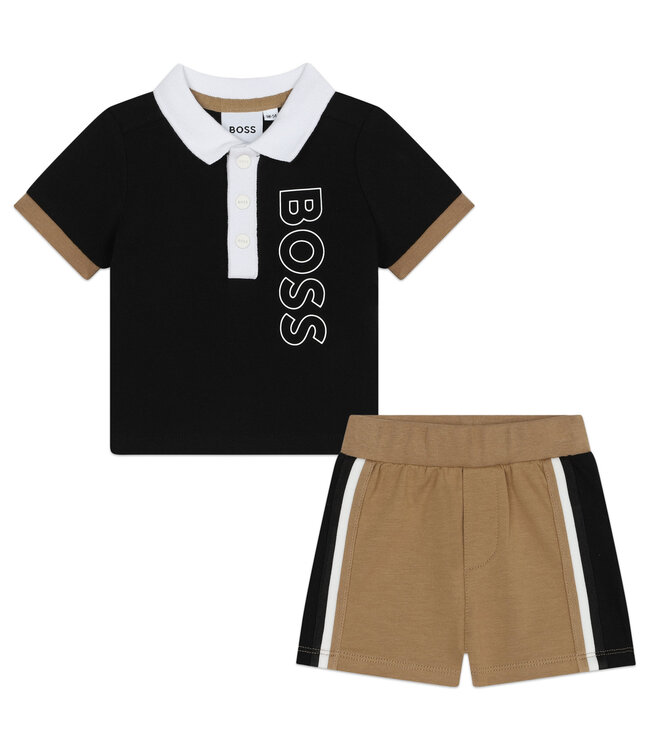 BOSS Boss Ens.Polo+Short Zwart J50785_09B