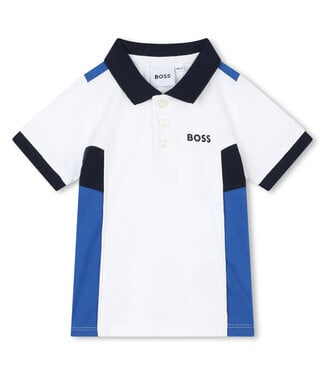 BOSS Boss Polo Met Korte Mouwen Wit J50596_10P