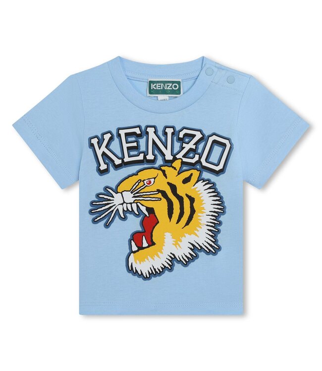 Kenzo Kids Kenzo Kids T-Shirt Licht Blauw K60381_79H