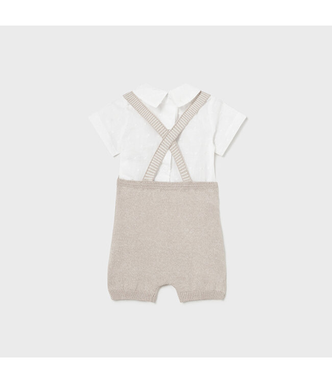 Mayoral Mayoral Dungaree Set Melange Li 1622_93