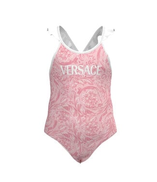 Versace Versace Swim One-Piece Lycra Vita Recycled Barocco Pink 1014233_1A10009