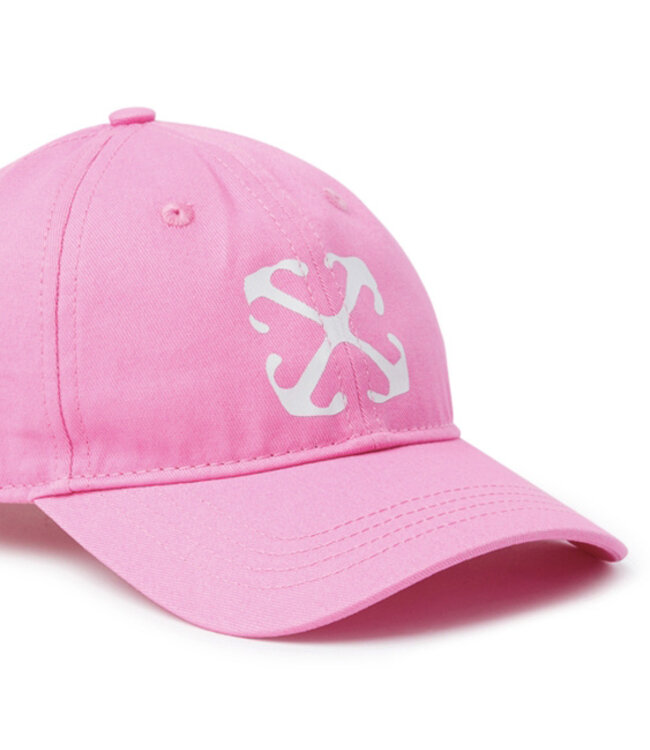 Off White Arrow Baseball Fuchsia White OGLB002S24FAB0013201