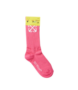 Off White Off White Arrow Socks Fuchsia White OGRA003S24KNI0023201