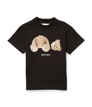 Palm Angels  Palm Angels Bear T-Shirt Black Brown PBAA003C99JER0051060