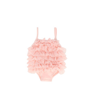 Angels Face Angels Face Minnow Sparkle Baby Swimsuit Pale Pink