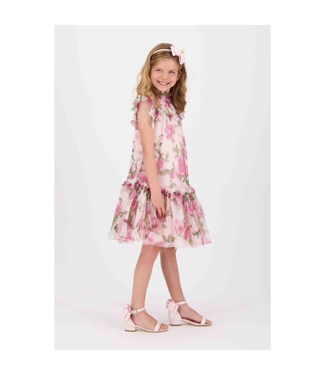 Angels Face Angels Face Marigold Roses Tulle Dress Pink