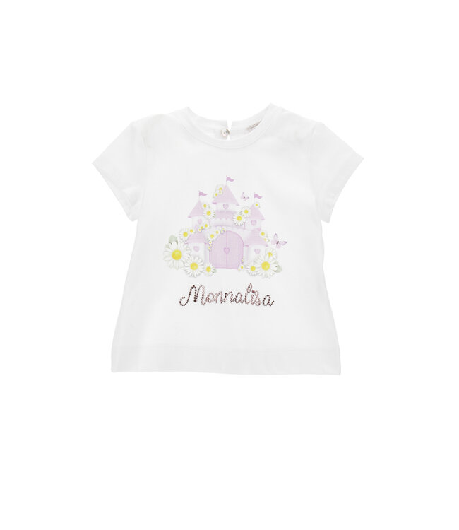 Monnalisa Monnalisa T-Shirt St.Castello Incan Bianco 39C614_3003_0099