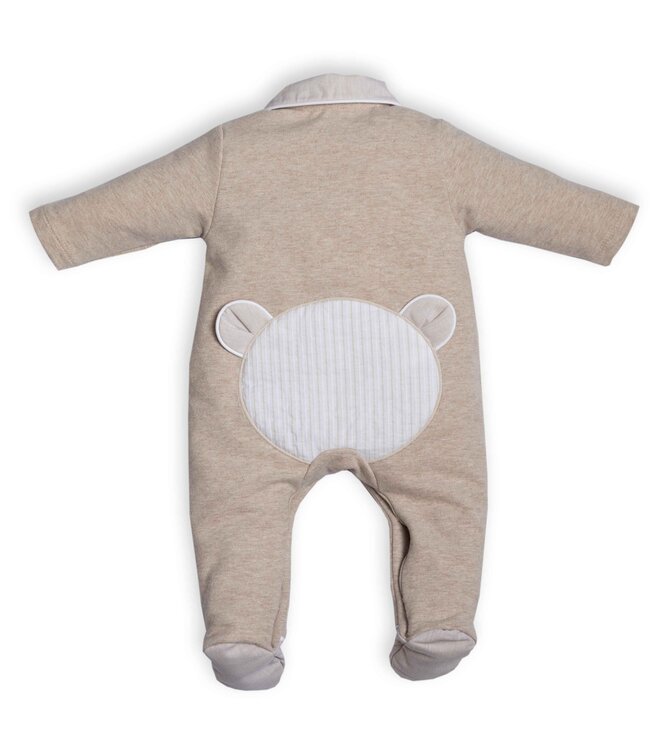 First First Fo B Rompersuit Teddy Bear On Backside Beige 5803104