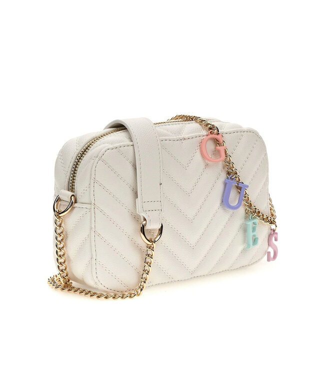 Guess Guess Camera Bag White Multicolor_J4GZ23_WFZL0