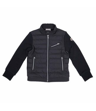 Moncler Moncler Felpa Aperta Con Zip 8G00011_809DK_999