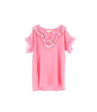 Angels Face Angels Face Irena Sequin Kaftan Rose