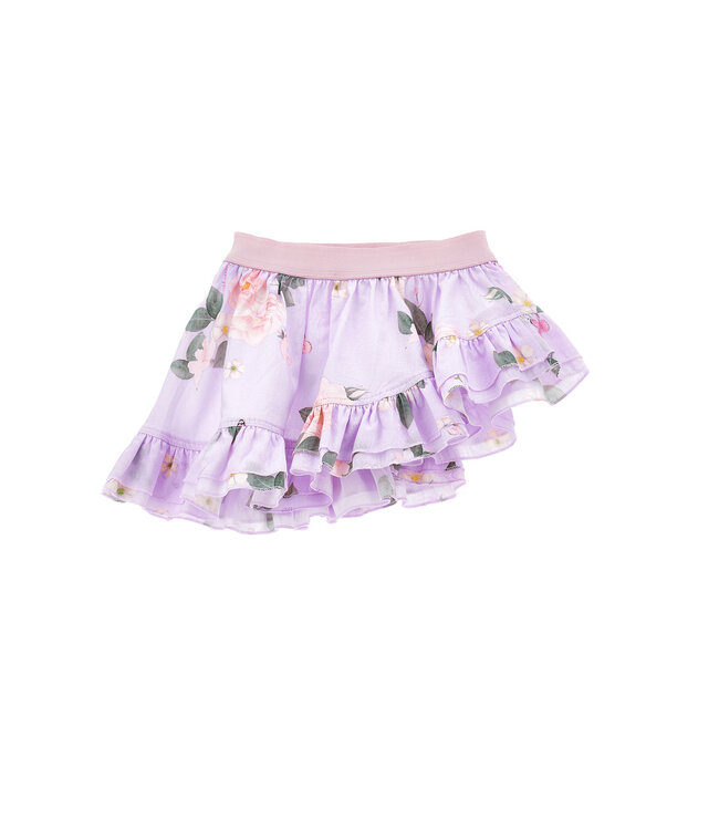 Monnalisa Girls Pink Roses Skirt