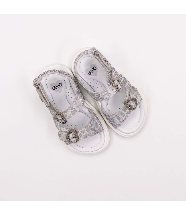 Liu Jo Terry 01 Sandal White/Silver