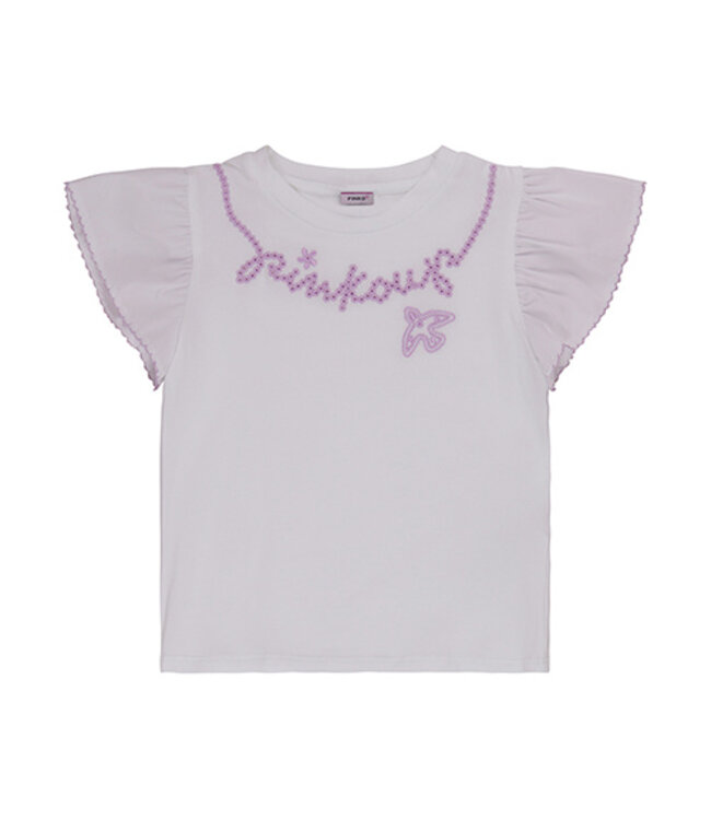 Pinko Pinko Stretch Jersey T-Shirt Baby White S4PIBGTH111_001