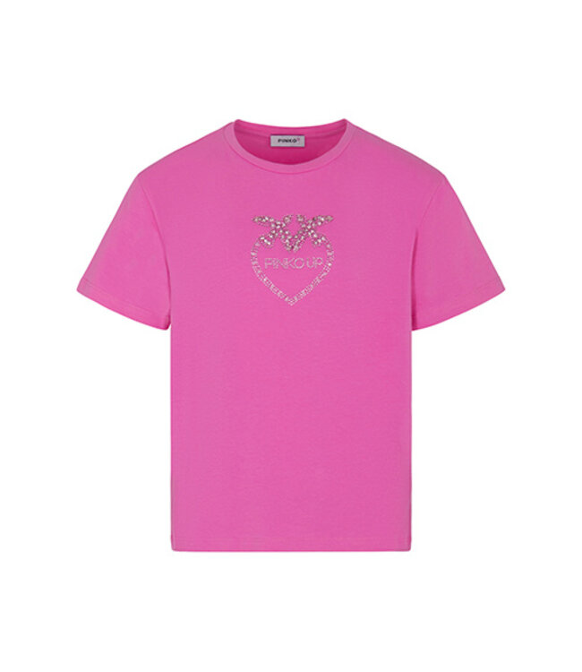 Pinko Pinko Stretch Jersey T-Shirt Girl Bubble S4PIJGTH056_045