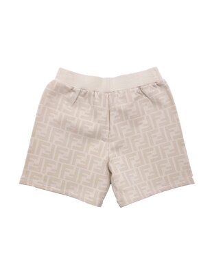 Fendi Fendi Shorts FF Faded Sweat Beige Baby BUF224_AQT8_F19J5