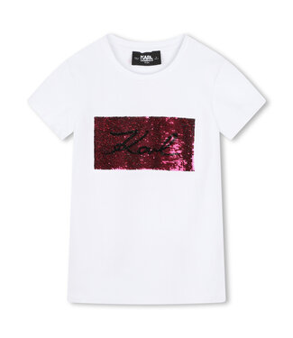 Karl Lagerfeld Karl Lagerfeld T-shirt wit Z30210