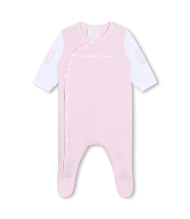 Givenchy Givenchy Pyjama + slabbertje + muts roze H30514