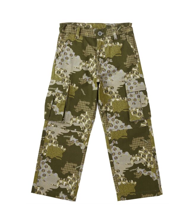 OFF-WHITE Off-White Crazy Camo Cargo Pant Multicolor – Multi OBCF006F24FAB0018484