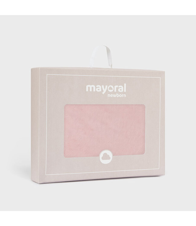 Mayoral Mayoral Pompom fur Blanket Blush 9.492_082