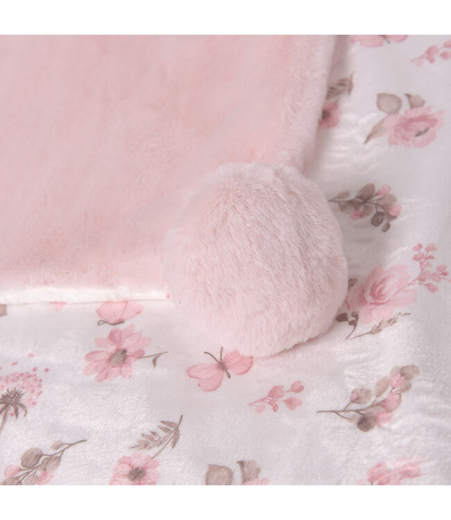 Mayoral Mayoral Pompom fur Blanket Blush 9.492_082