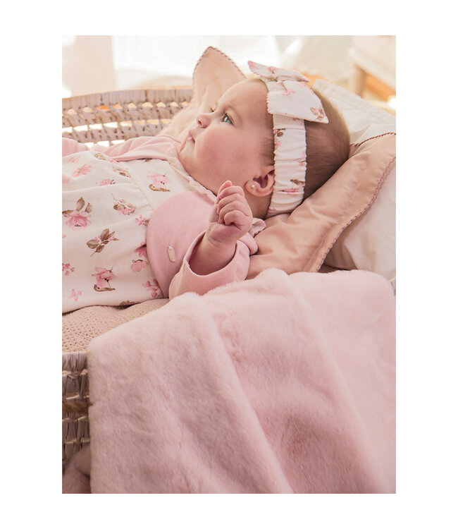 Mayoral Mayoral Pompom fur Blanket Blush 9.492_082