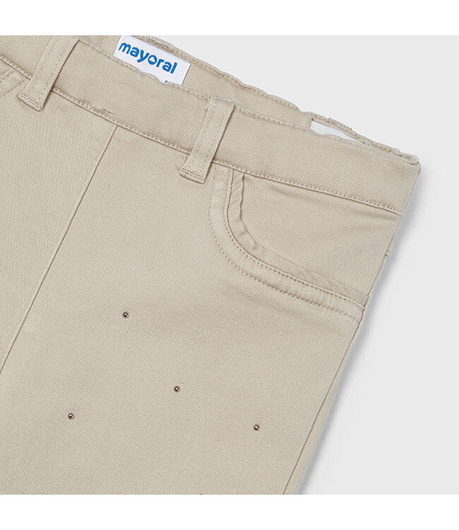 Mayoral Mayoral Stud Pants Sand 4.546_027