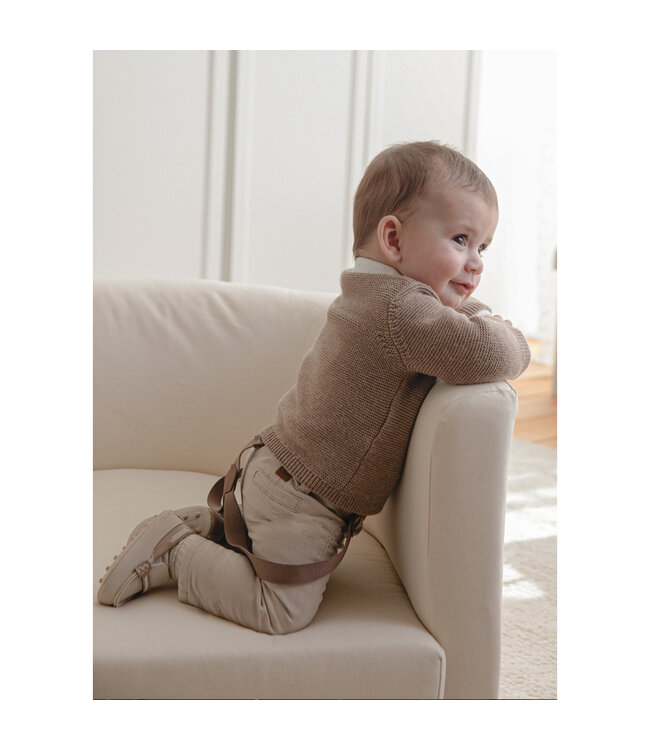 Mayoral Mayoral Long Trousers with Suspenders Walnut 2.521_062