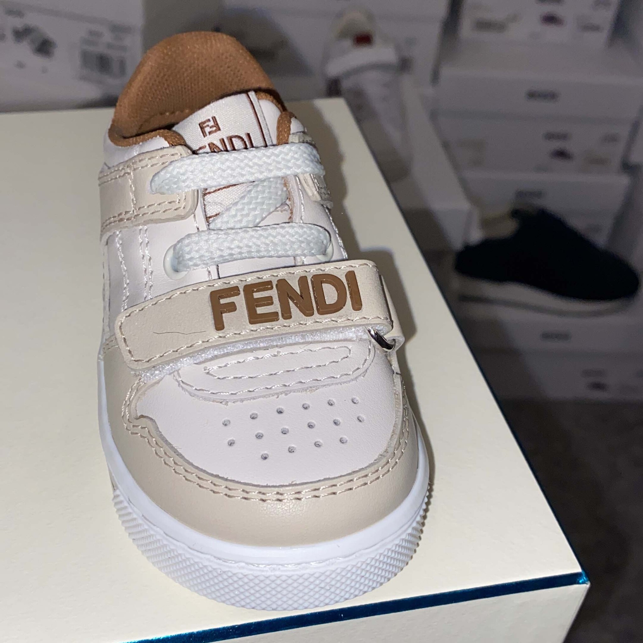 Fendi Sneaker Leather Inside Woven JMR475 AOMN F1OP3
