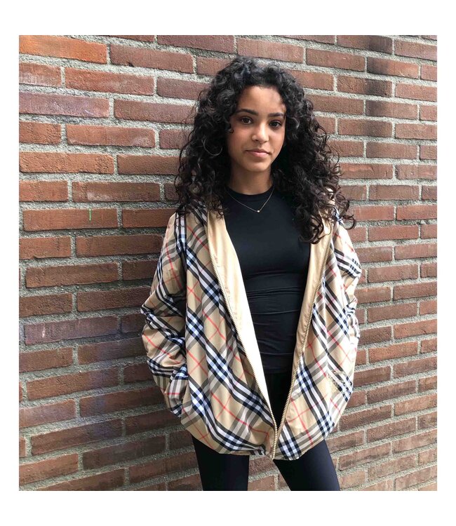 Burberry Burberry KB6 RUFUS CHK RVS Sand IP Check