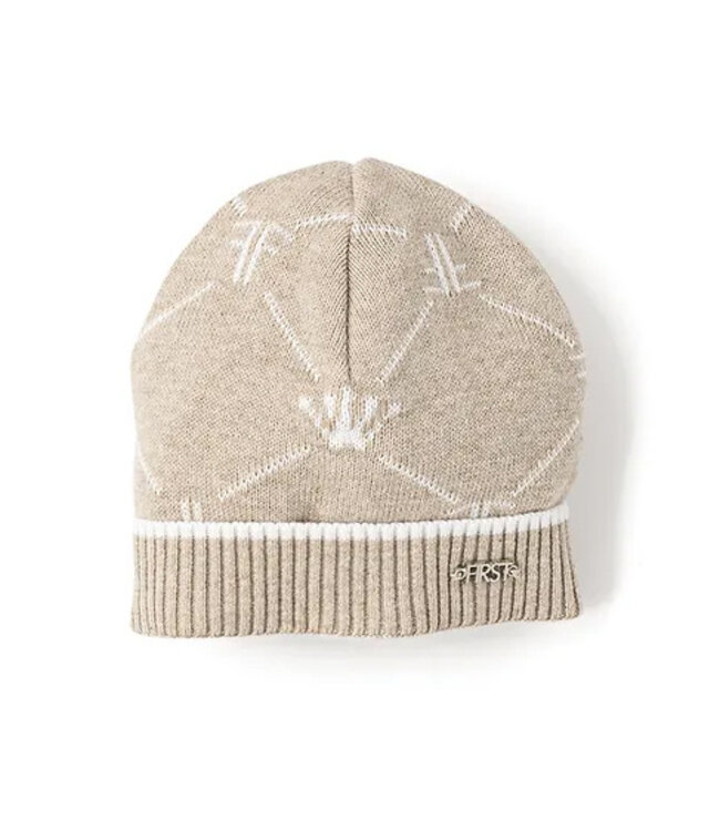 First First B knitted First signature bonnet 9905024_0135