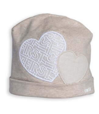 First FC G bonnet 2harts FIRST Beige