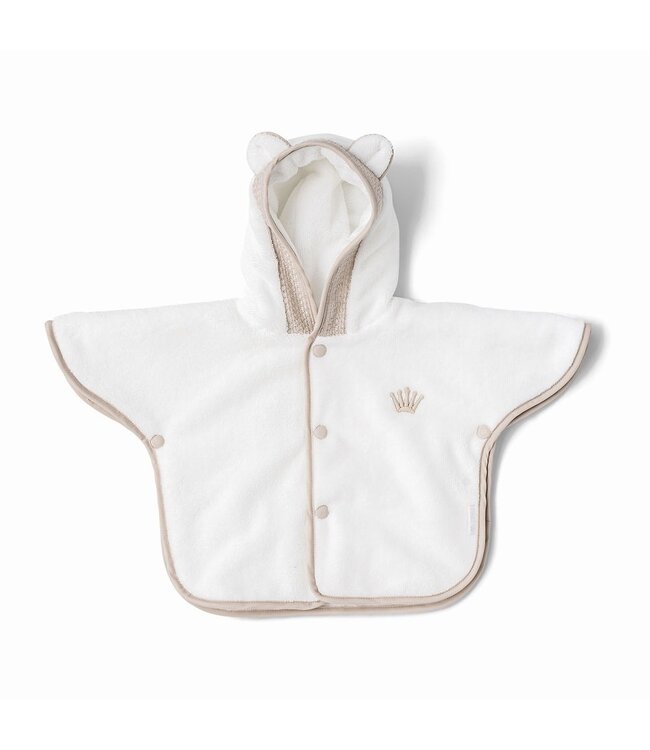 First SISA / ALIKA bathrobe poncho White Beige