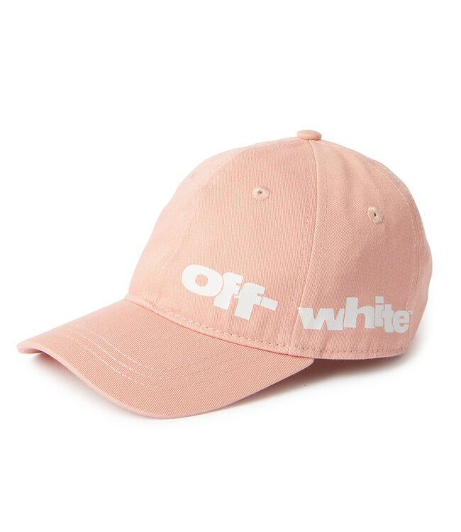 OFF-WHITE TYPE GPAPHIC BASEBALL PINK - WHITE