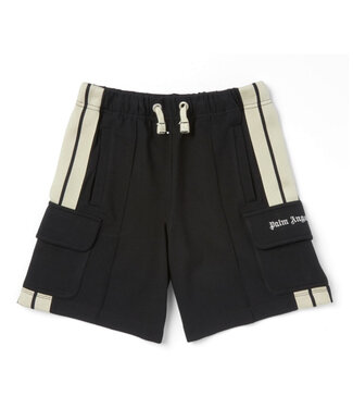 PA NEW TRACK CARGO SHORT BLACK OFF WHITE