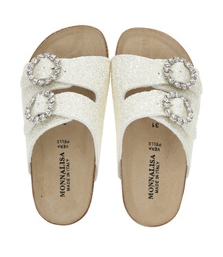 Monnalisa CIABATTA C/FIBBIA GIOIELL